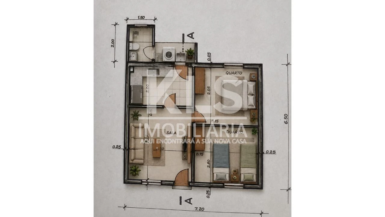 Moradia T2 para Venda em São Pedro Foto 14