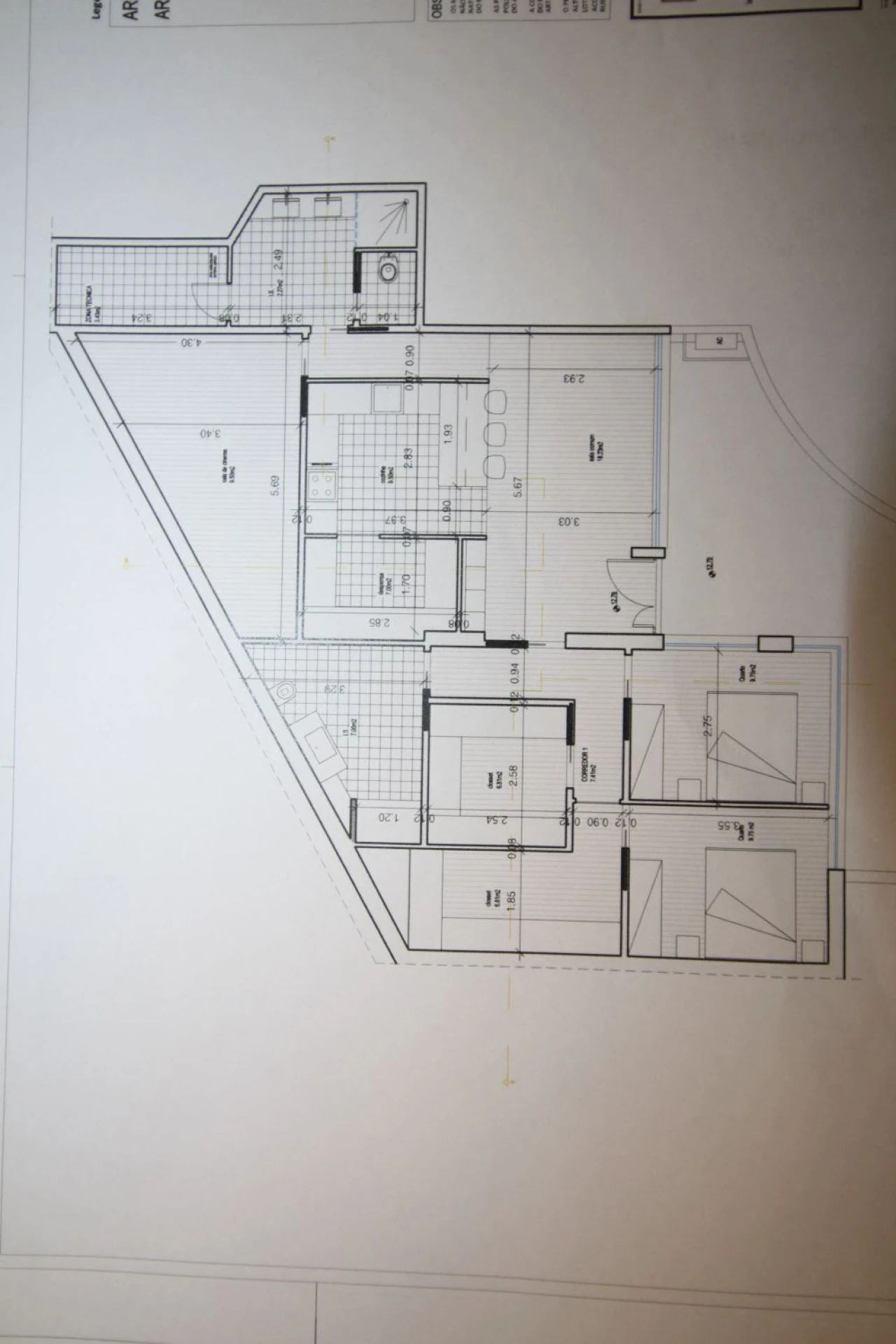 Apartamento T2 para Venda em Alcabideche Planta 2
