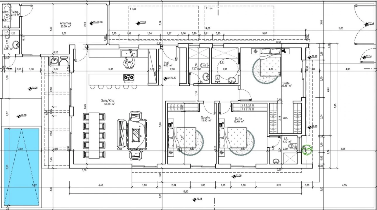 Moradia T3 para Venda em Azeitão (São Lourenço e São Simão) Planta 5
