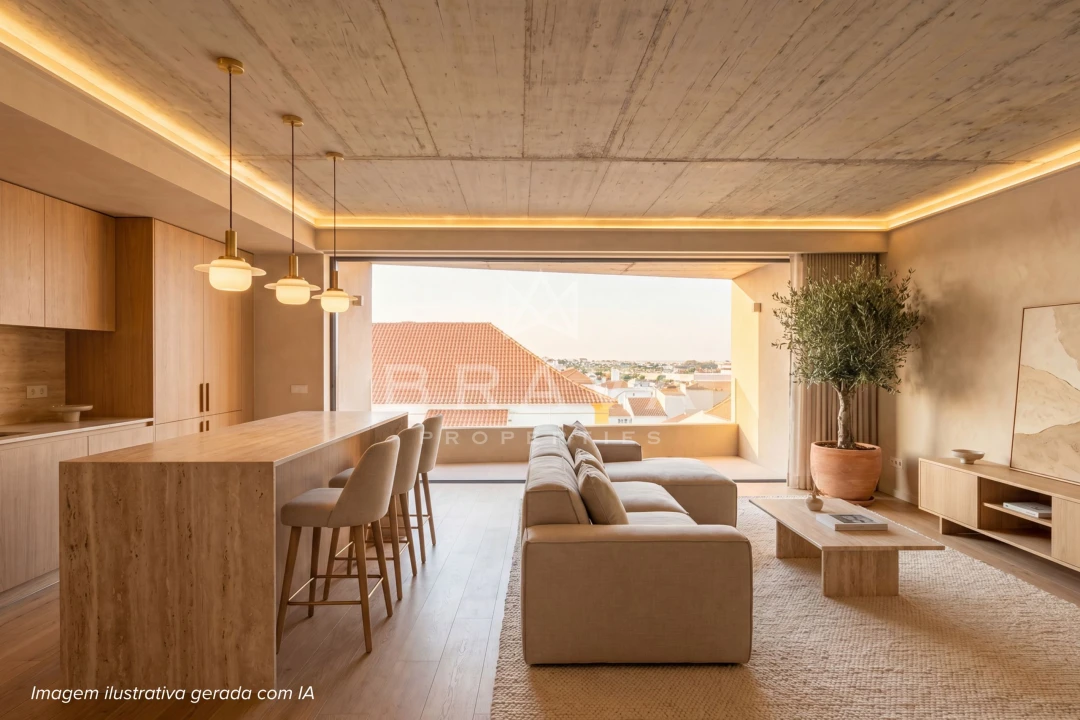 Apartamento T1 para Venda em Silves Foto 3