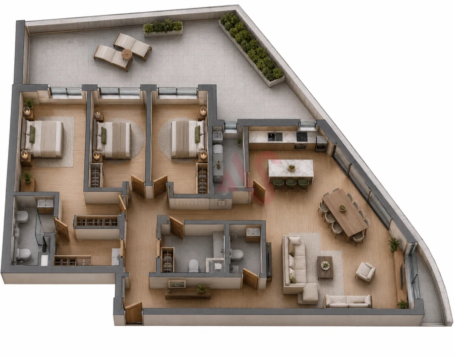 Apartamento T3 para Venda em Cristelos, Boim e Ordem Foto 8