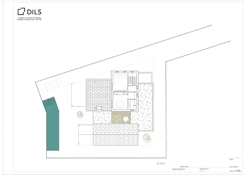 Moradia T5 para Venda em Comporta Planta 2