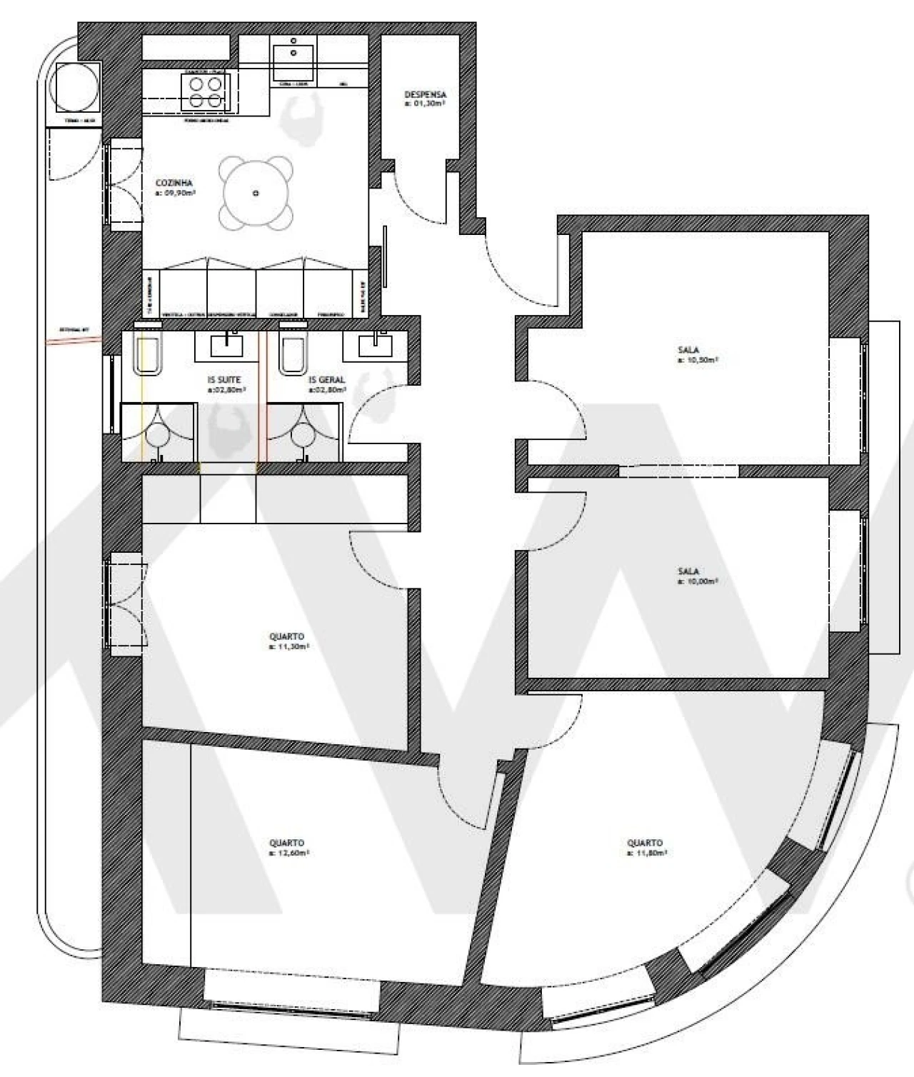 Apartamento T3 para Venda em Arroios Foto 39