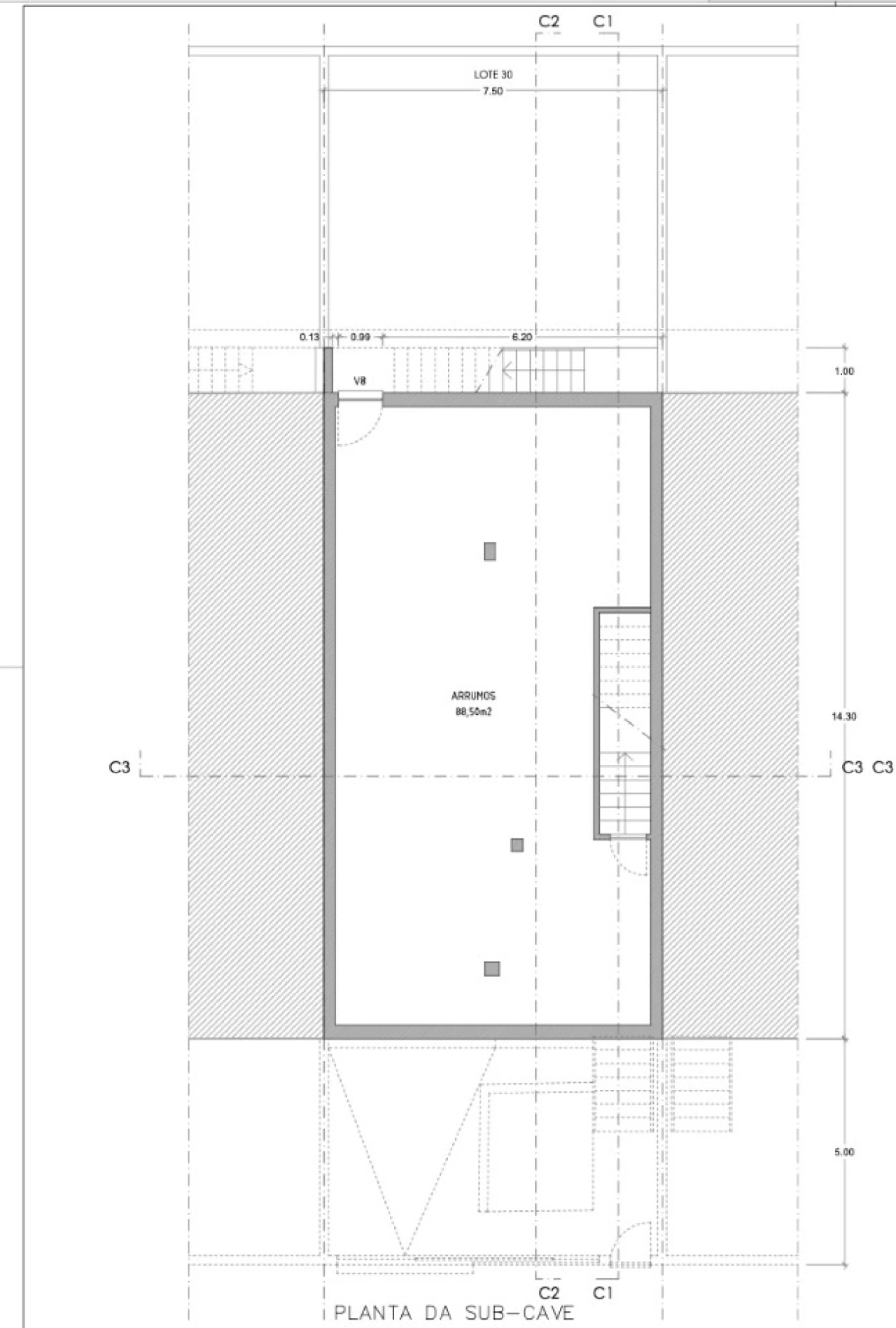 Moradia T3 para Venda em Este (São Pedro e São Mamede) Planta 5