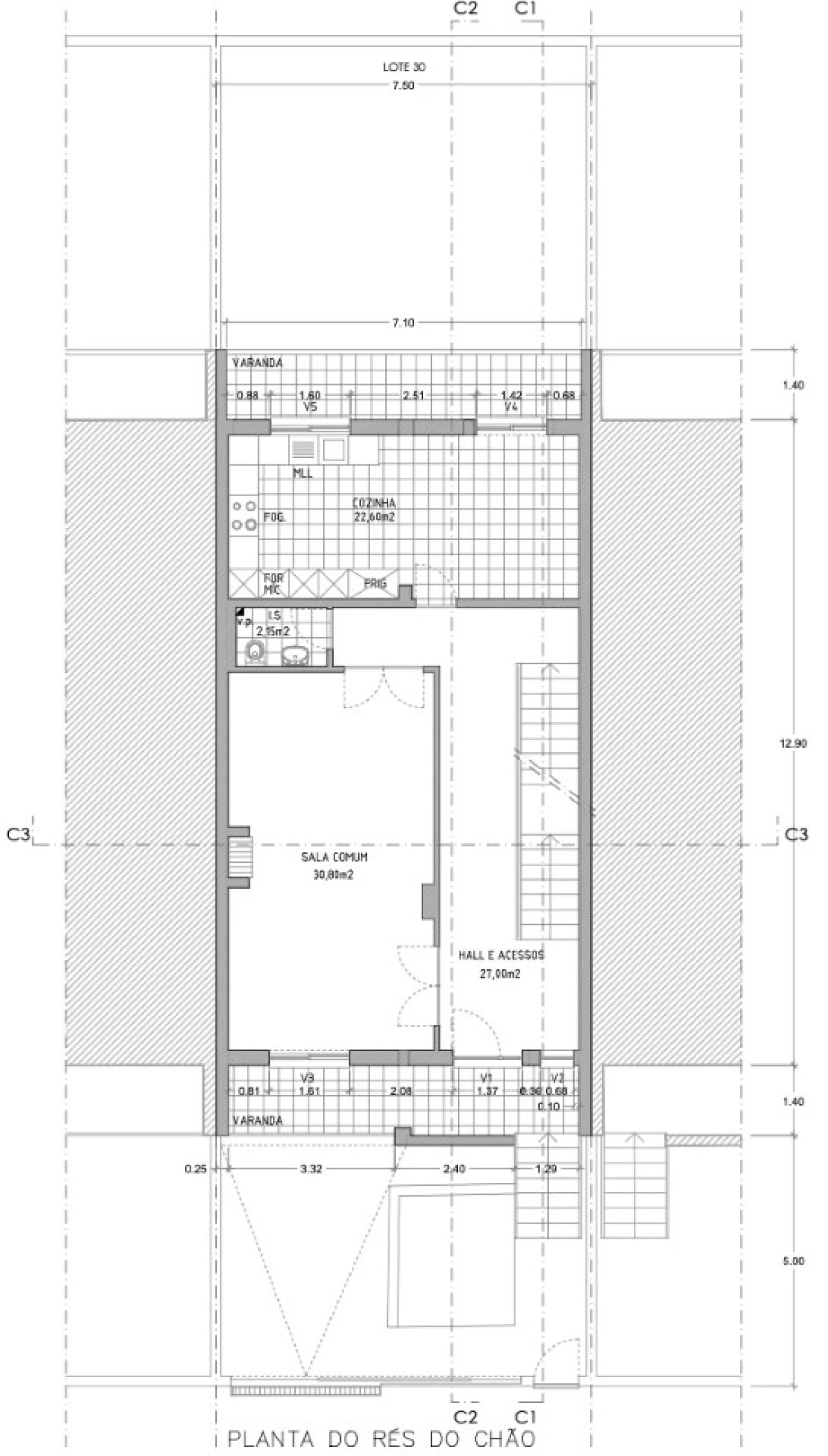 Moradia T3 para Venda em Este (São Pedro e São Mamede) Planta 4