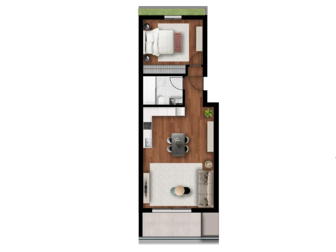 Apartamento T1 para Venda em Funchal (Santa Luzia) Planta 1
