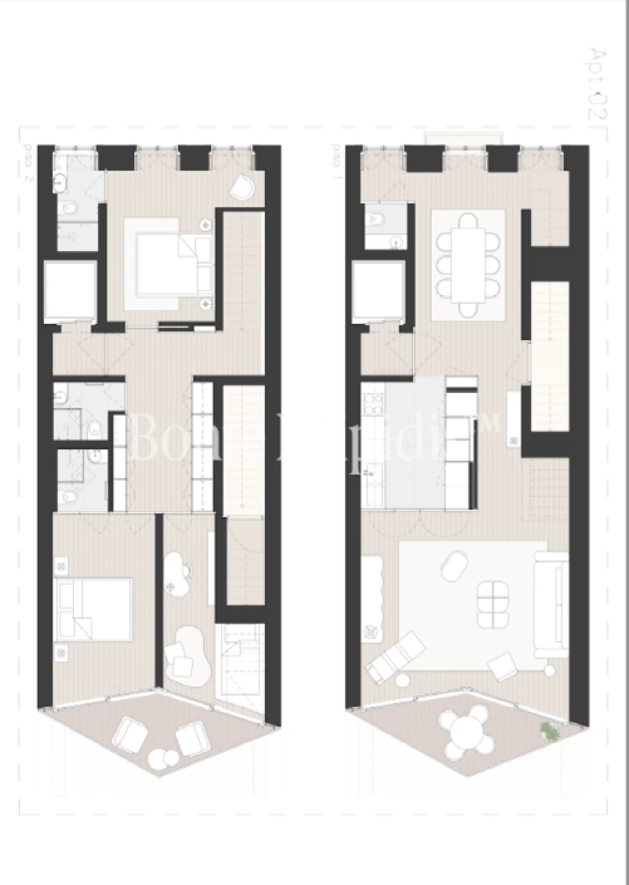 Apartamento T3 para Venda em Estrela Planta 1