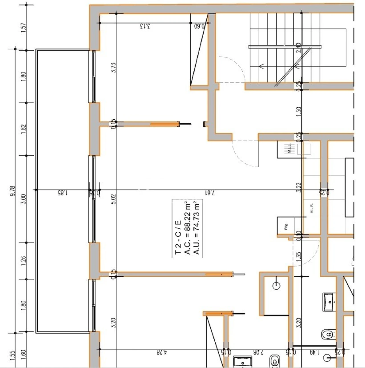 Apartamento T2 para Venda em Quarteira Foto 6