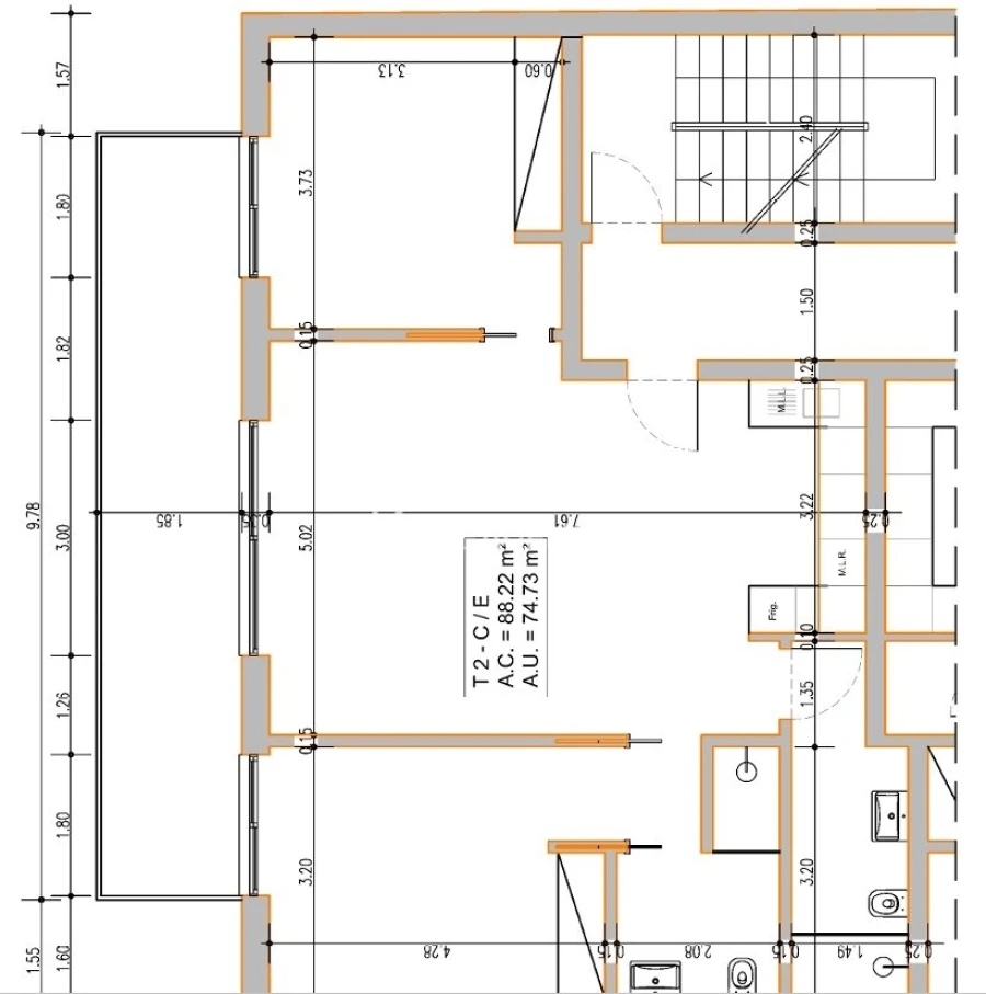 Apartamento T2 para Venda em Quarteira Foto 6