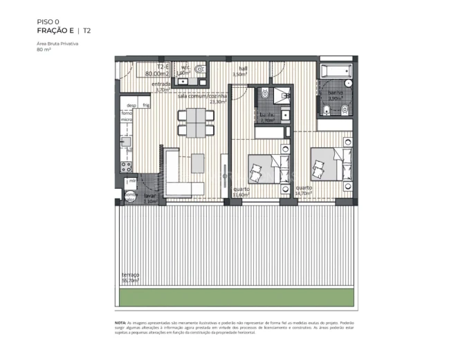 Apartamento T2 para Venda em Rio Tinto Foto 26