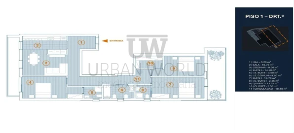 Apartamento T3 para Venda em Ericeira