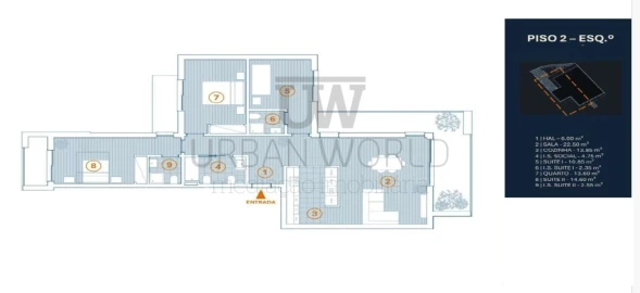 Apartamento T3 para Venda em Ericeira