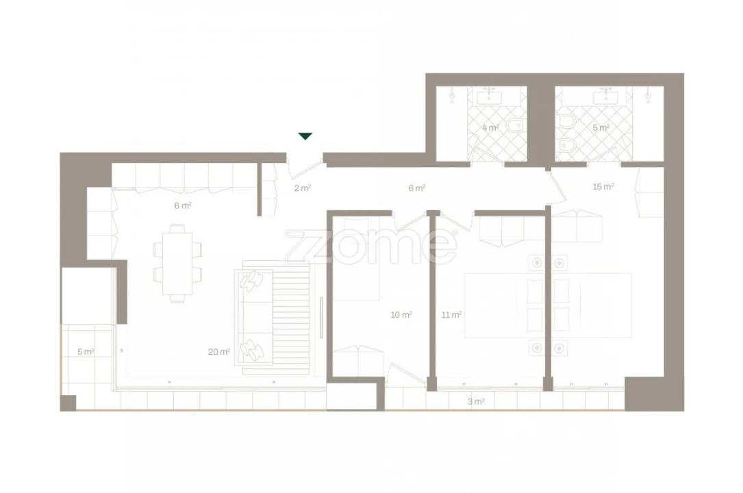 Apartamento T3 para Venda em Santa Marinha e São Pedro da Afurada Foto 29