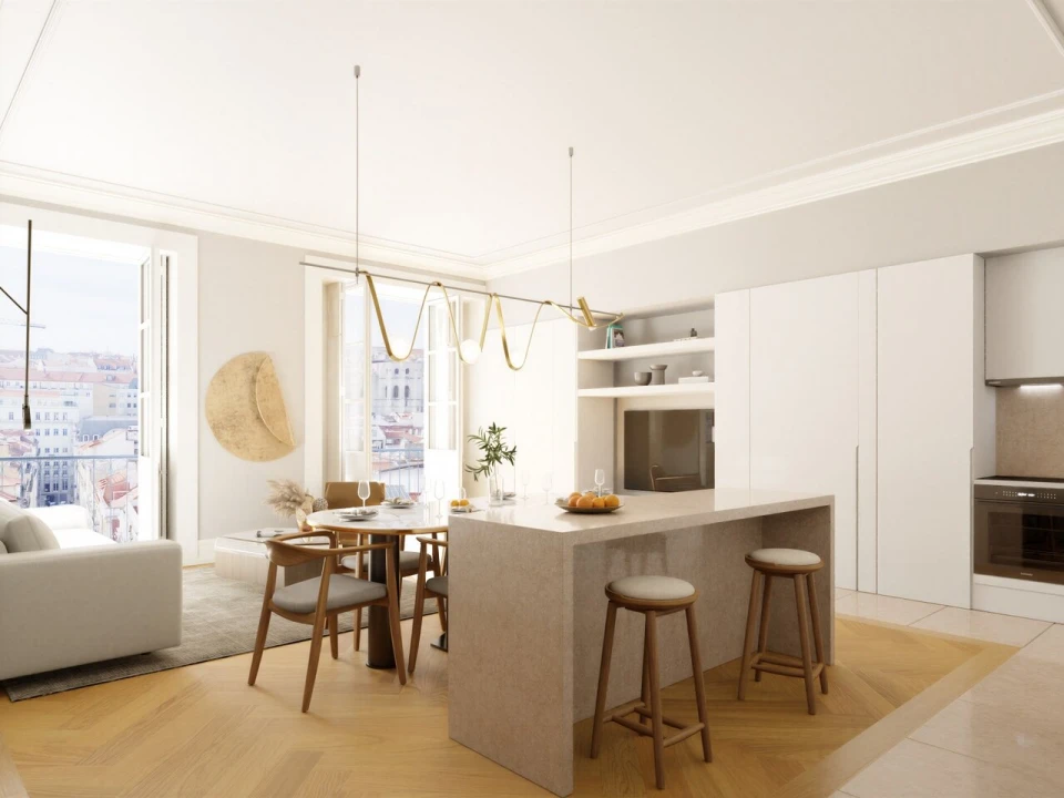 Apartamento T2 para Venda em Santa Maria Maior Foto 1