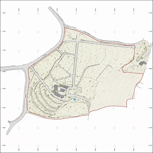 Quinta T10 para Venda em Conde e Gandarela Planta 1