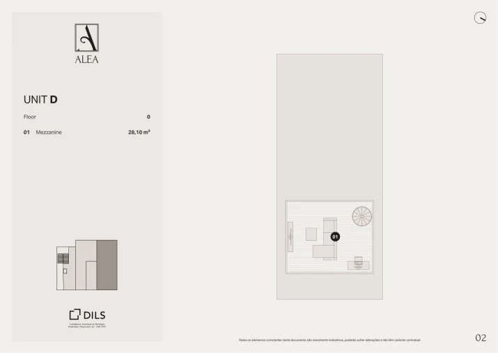Apartamento para Venda em Santa Maria Maior Planta 2