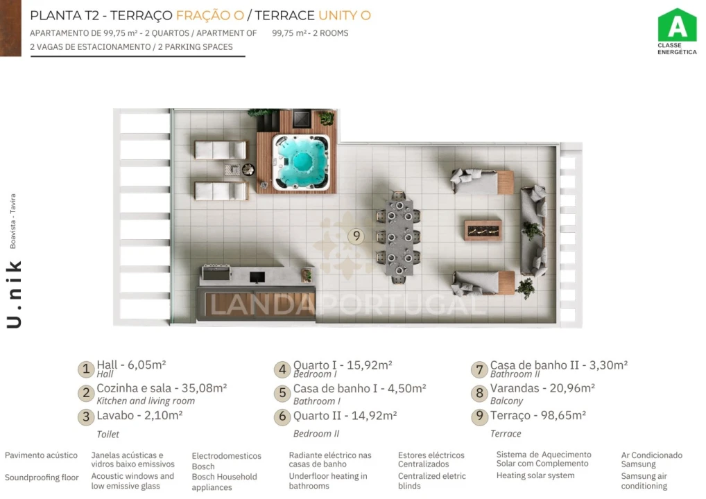 Apartamento T2 para Venda em Tavira (Santa Maria e Santiago) Foto 21