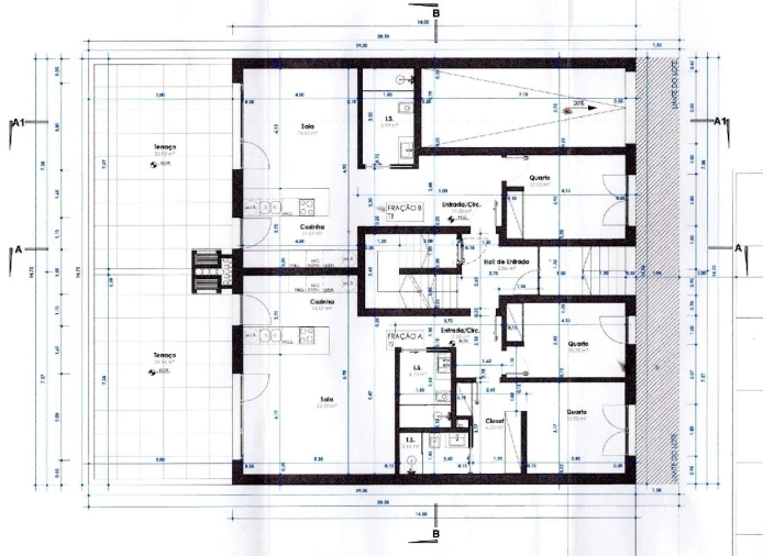 Apartamento T3 para Venda em Fernao Ferro Planta 1