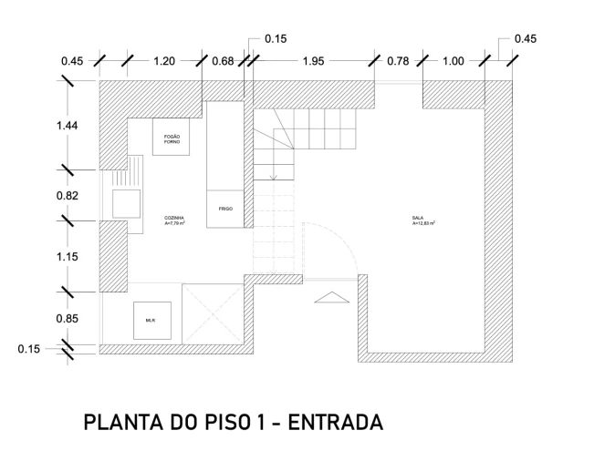 Apartamento T3 para Venda em Ajuda Planta 1