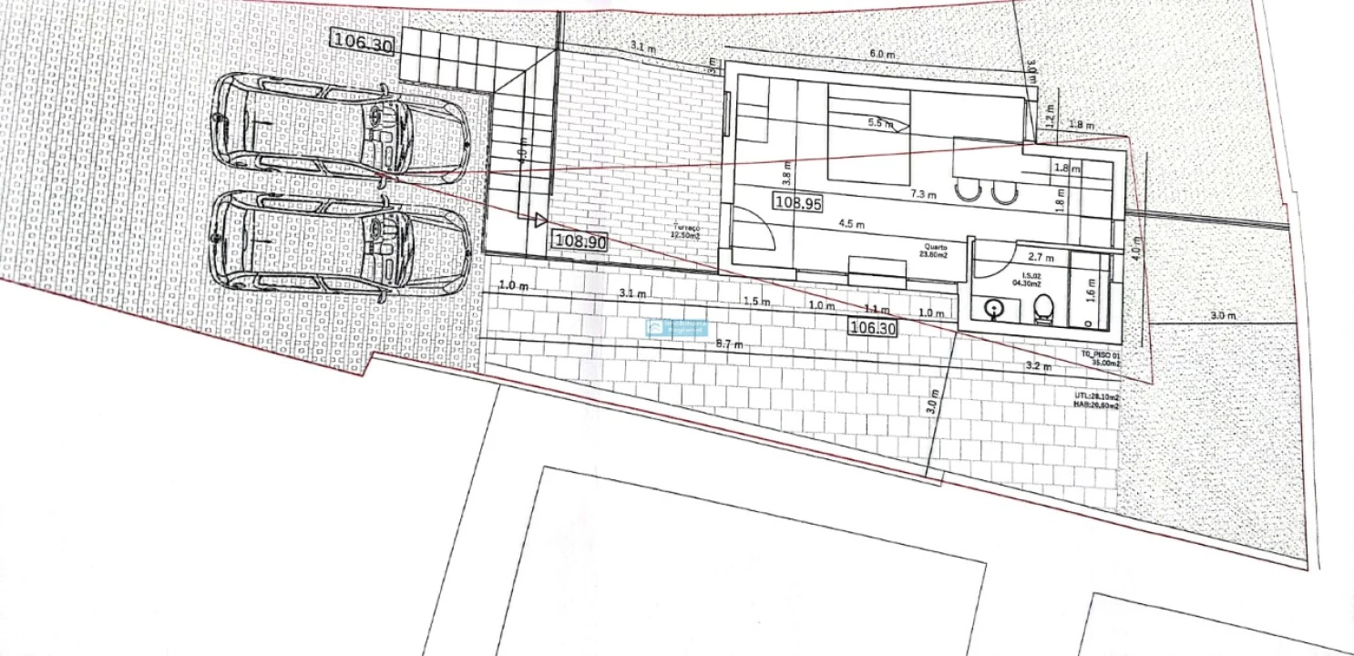 Moradia T2 para Venda em Funchal (Santa Maria Maior) Planta 11