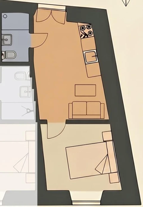Apartamento T1 para Venda em União das Freguesias de Setúbal