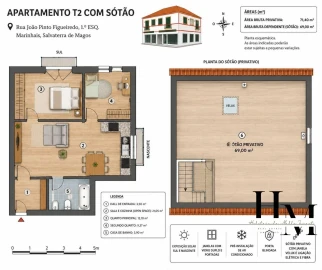 Apartamento T2 para Venda em Marinhais