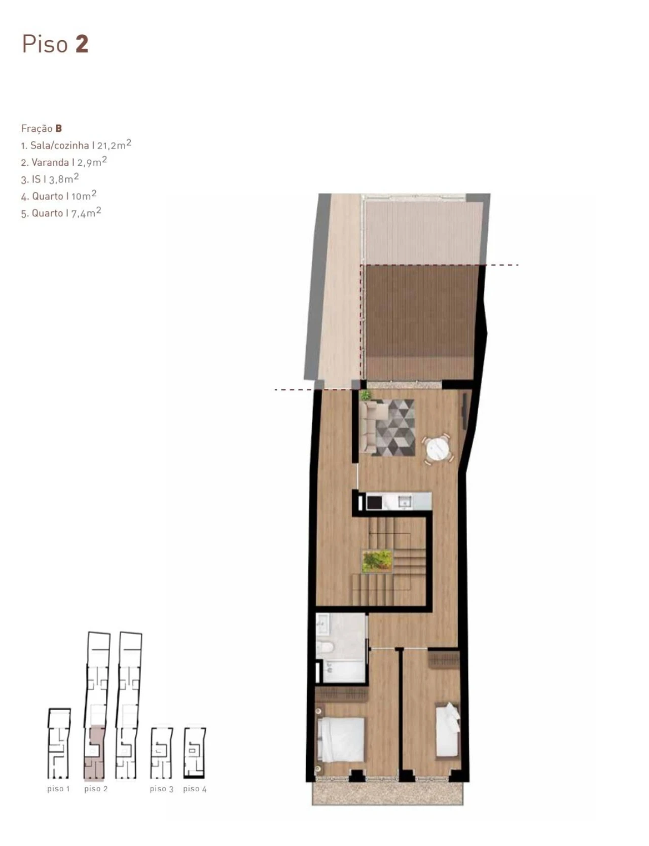 Apartamento T2 para Venda em Campanhã Foto 21
