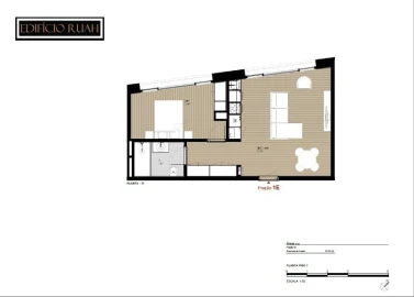 Apartamento T1 para Venda em Mafamude e Vilar do Paraíso