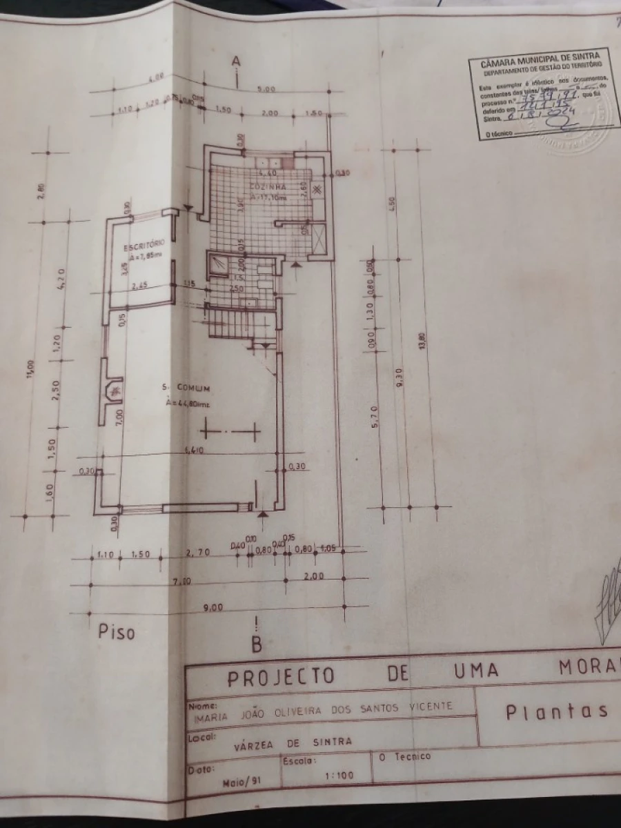 Moradia T4 para Venda em Santa Maria e São Miguel, São Martinho, São Pedro Penaferrim Planta 2