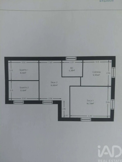 Moradia T2 para Venda em Fiães