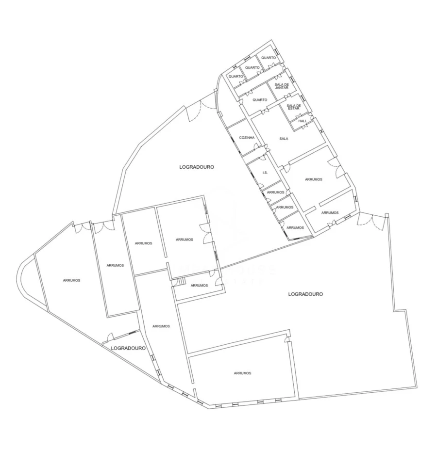 Moradia T4 para Venda em Rio Maior Planta 1
