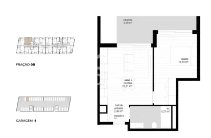 Apartamento T1 para Venda em Vila Nova de Cerveira e Lovelhe