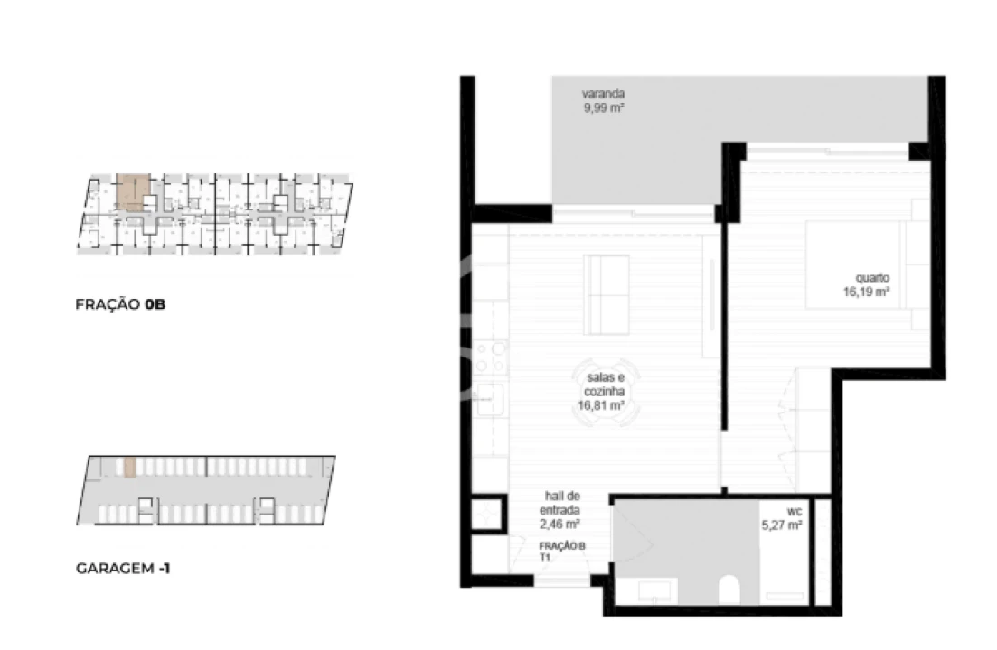Apartamento T1 para Venda em Vila Nova de Cerveira e Lovelhe Foto 7