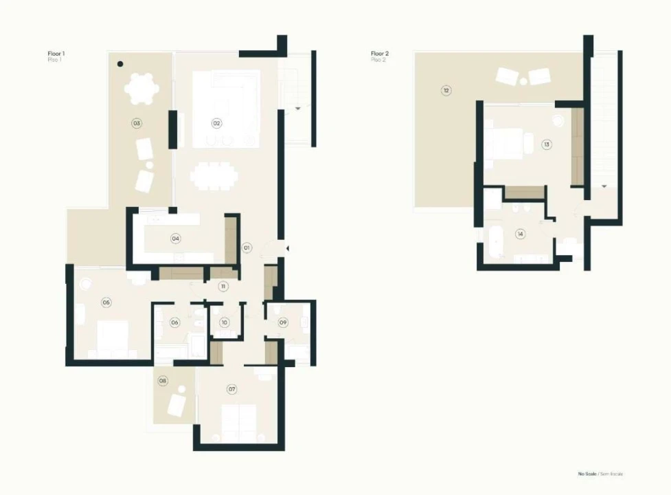 Apartamento T3 para Venda em Vila Nova de Cacela Foto 17