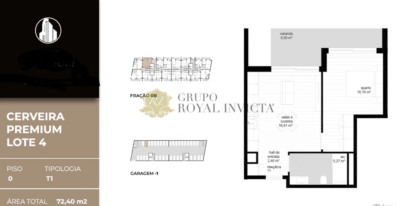Apartamento T1 para Venda em Vila Nova de Cerveira e Lovelhe Foto 14