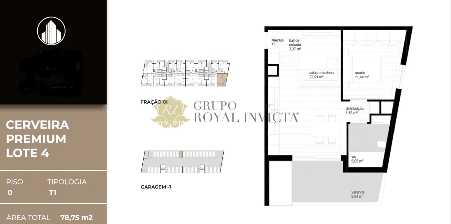 Apartamento T1 para Venda em Vila Nova de Cerveira e Lovelhe Foto 16
