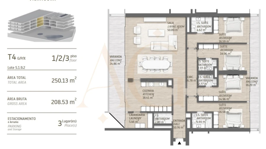 Apartamento T4 para Venda em Quarteira Foto 29