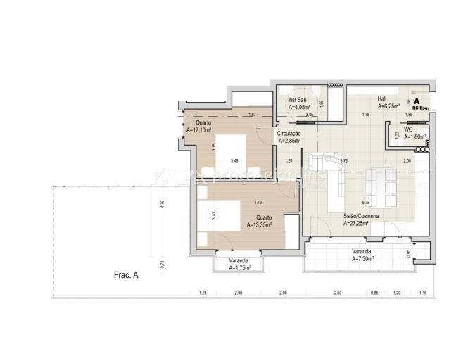 Apartamento T2 para Venda em Batalha Foto 17