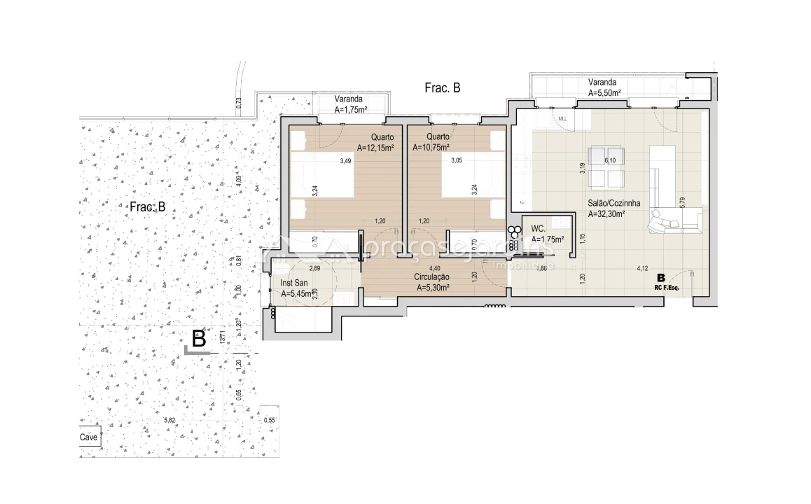 Apartamento T2 para Venda em Batalha Foto 19