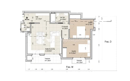 Apartamento T2 para Venda em Batalha