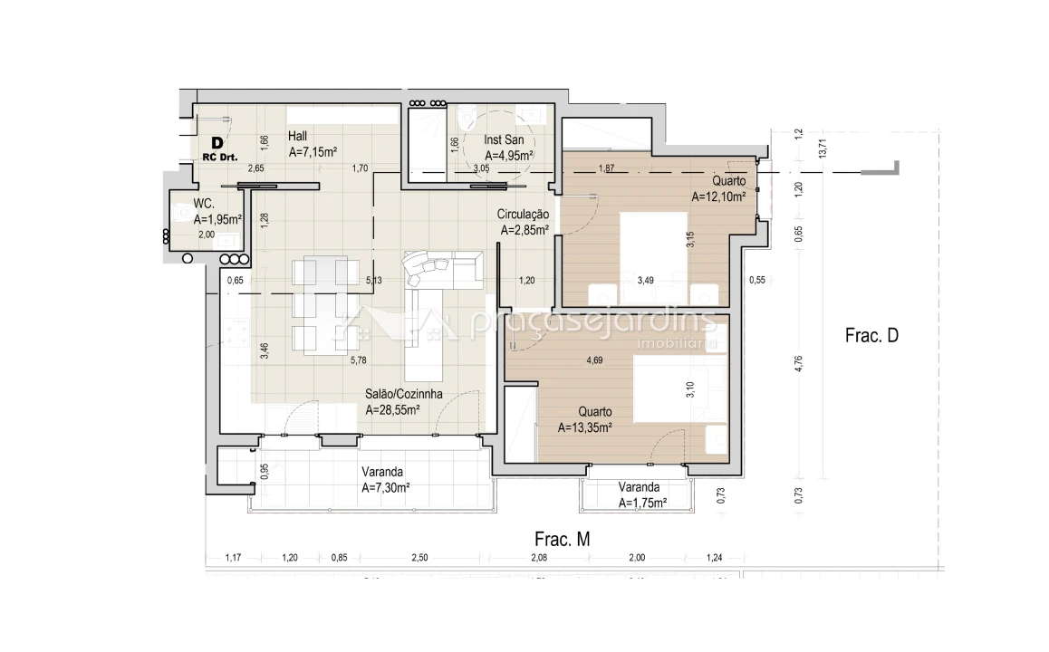Apartamento T2 para Venda em Batalha Foto 18