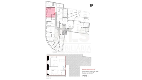 Apartamento T1 para Venda em Buarcos
