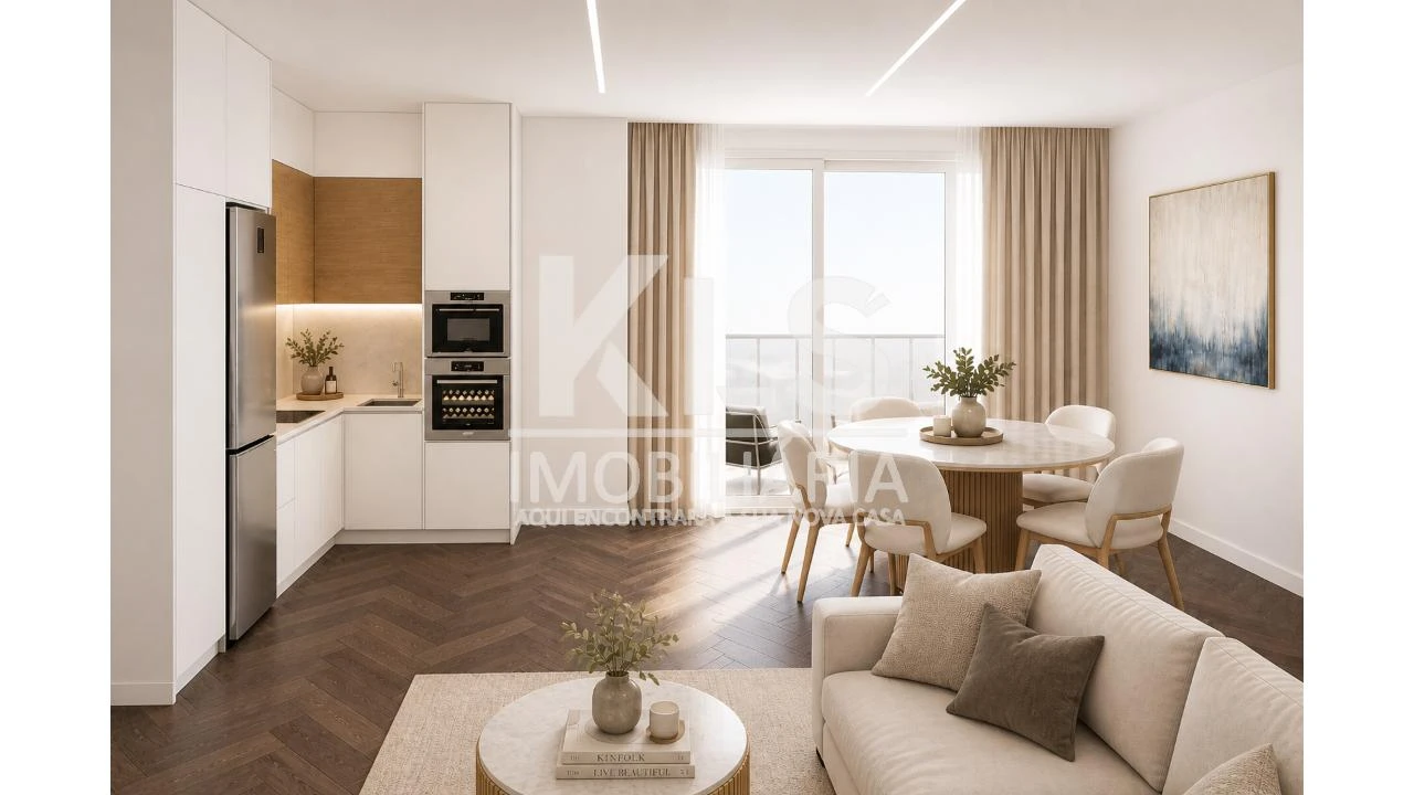 Apartamento T1 para Venda em Buarcos Foto 2