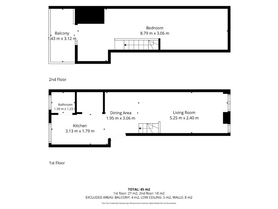 Apartamento T1 para Arrendamento em Belém Planta 3