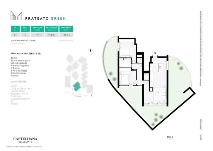 Apartamento T2 para Venda em Marvila Planta 1
