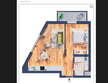 Apartamento T1 para Venda em Paranhos