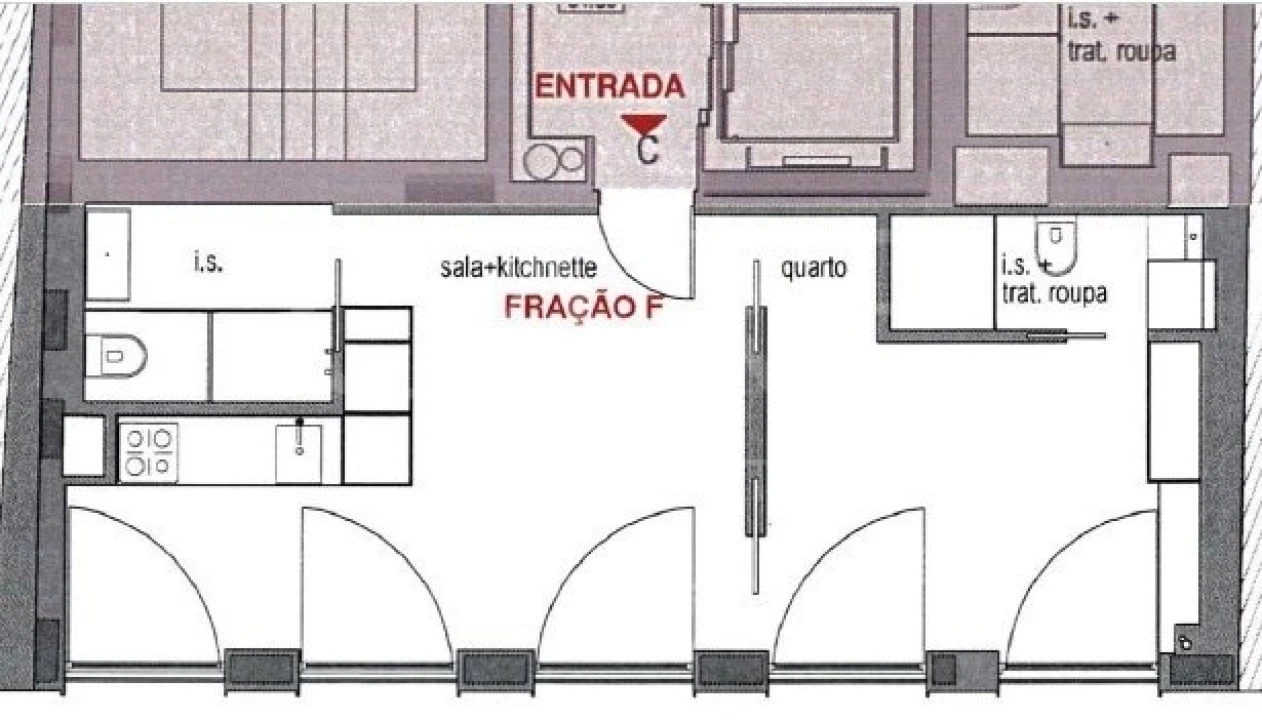 Apartamento T1 para Venda em Santo António Foto 18