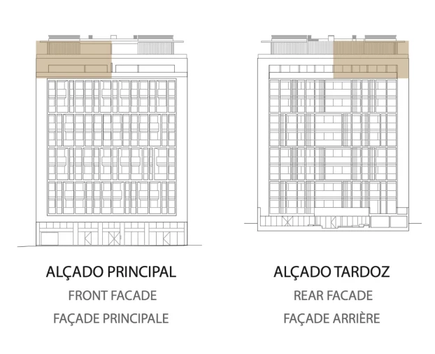 Apartamento T4 para Venda em Avenidas Novas Planta 2