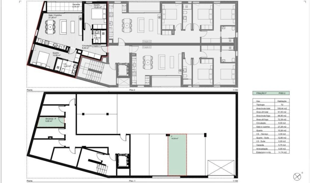 Apartamento T2 para Venda em Estômbar e Parchal Foto 22