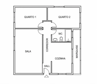 Apartamento T2 para Venda em Moledo e Cristelo